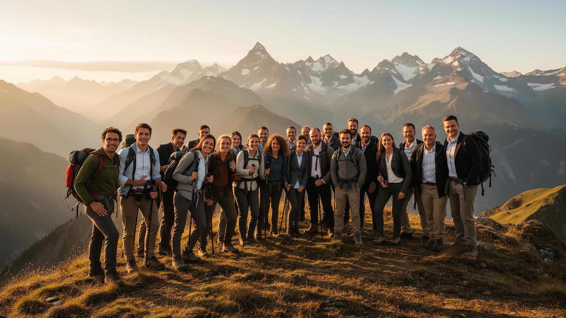 Workation in den Bergen mit 20 Maklern